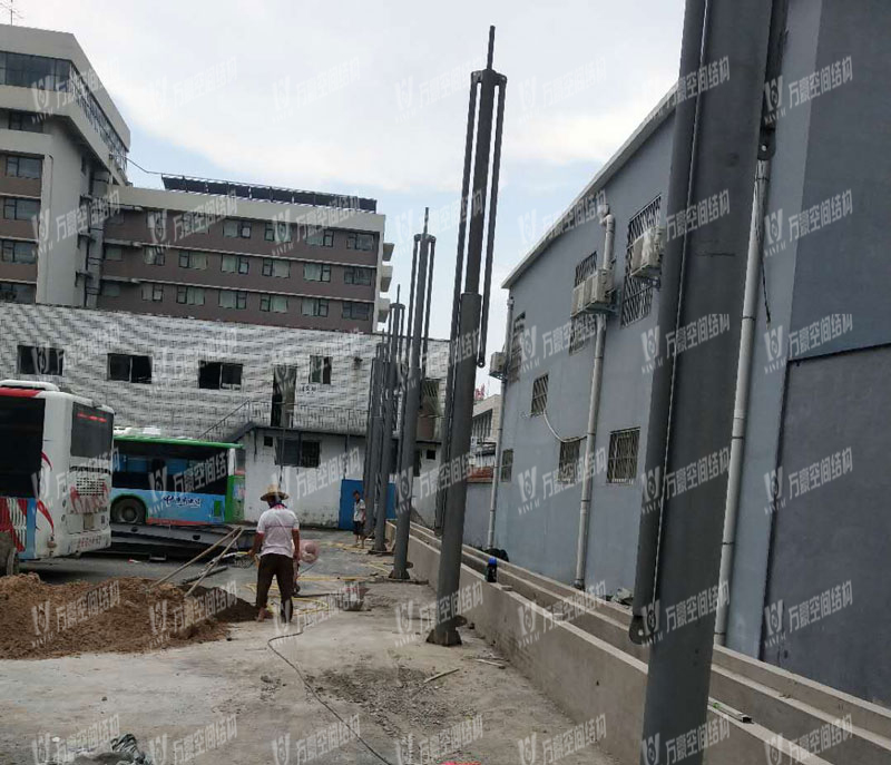 Henan Anyang Charging Station Membrane Structure Henan Anyang Charging Station Membrane Structure