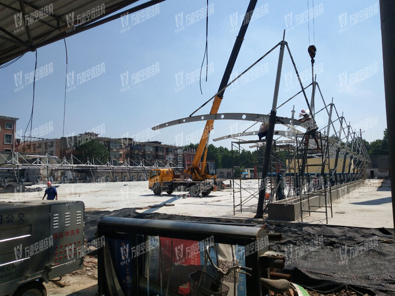 Henan Anyang Charging Station Membrane Structure Henan Anyang Charging Station Membrane Structure