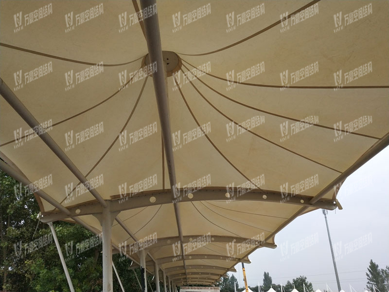 Henan Anyang Charging Station Membrane Structure Henan Anyang Charging Station Membrane Structure